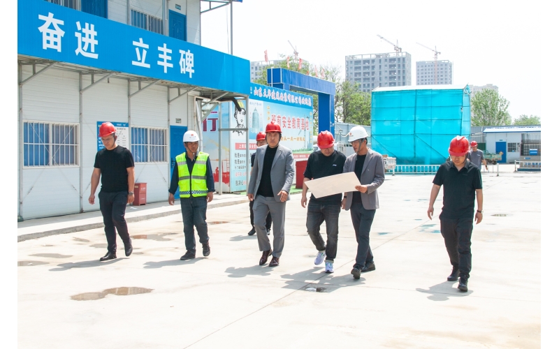 【天華新聞】旭輝地產(chǎn)山東區(qū)域招采總經(jīng)理唐東升一行到天華實業(yè)集團(tuán)考察交流