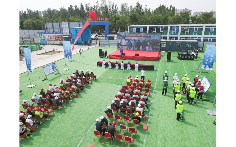 以演促練 以練備戰(zhàn)丨天華實(shí)業(yè)集團(tuán)承辦2024年河北省滄州市孟村回族自治縣建筑施工領(lǐng)域生產(chǎn)安全較大事故綜合應(yīng)急演練