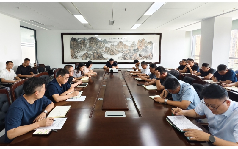 【安全生產(chǎn)月】天華實業(yè)集團召開&ldquo;人人講安全、個個會應急&mdash;&mdash;查找身邊安全隱患&rdquo;主題工作會議
